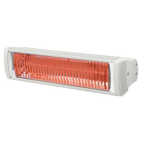 Solaira Electric Infrared Heater, Wall, Aluminum, 5120 BtuH, 120V AC, 1500 W SCOSY15120W