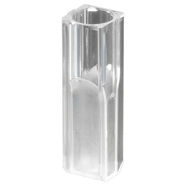 Globe Scientific Cuvette, Micro, 1.5mL, PK500 112137