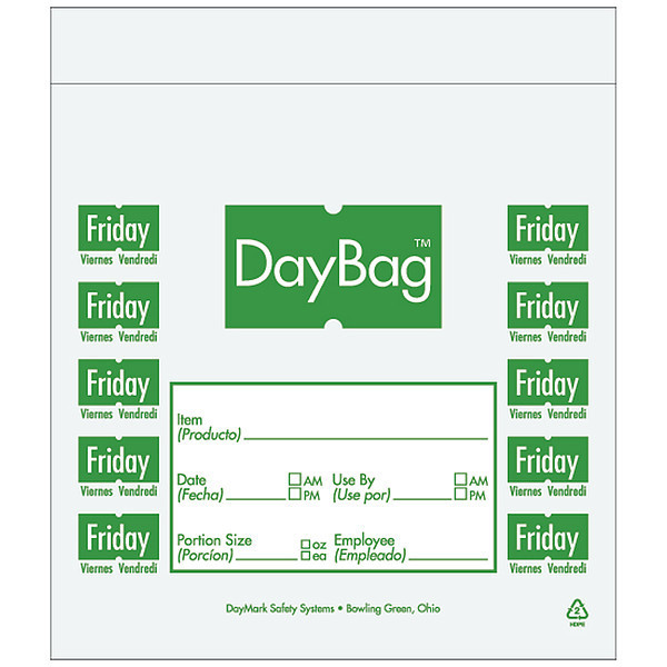 Daymark Day Portion Bag, Friday, PK2000 112382