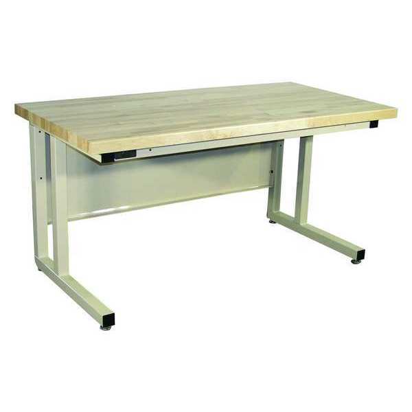 Proline Workstation, Solid Mapler, Lt Beige CHD7230M-H11