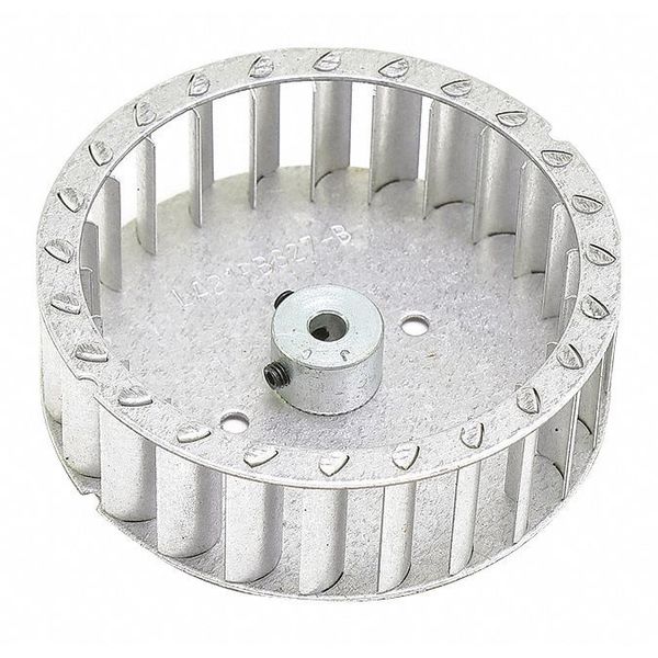 Carrier Wheel, 3-7/8" dia., 1-1/8" W, CW, 1/4" LA21RB327