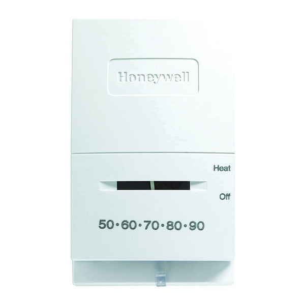 Honeywell Home VERTICAL HEAT ONLY MECHANICAL THERMOSTAT T822K1000