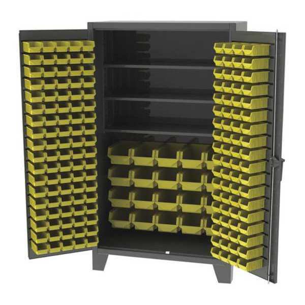 Greene Manufacturing Bin Storage Cabinet, 48"Wx24"Dx66"H EX-724-1BS5-60