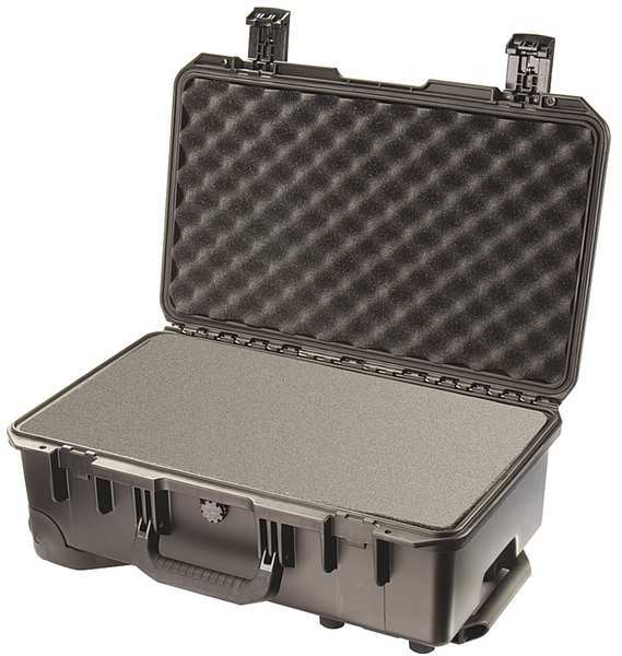 Pelican Black Protective Case, 21.7"L x 14"W x 8.9"D IM2500