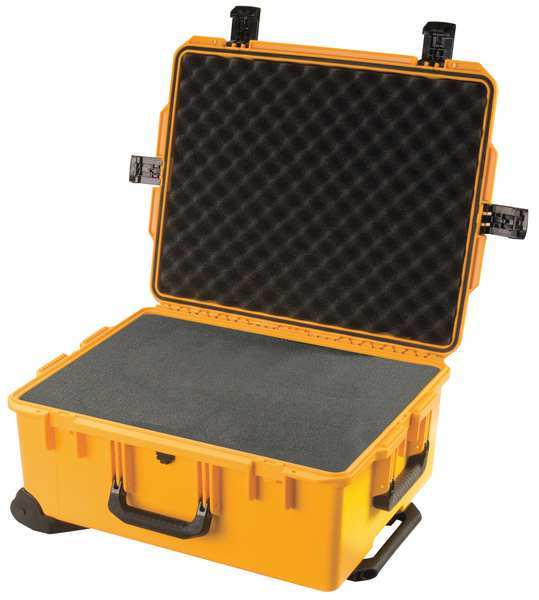 Pelican Yellow Protective Case, 24.7"L x 19.7"W x 11.7"D IM2720