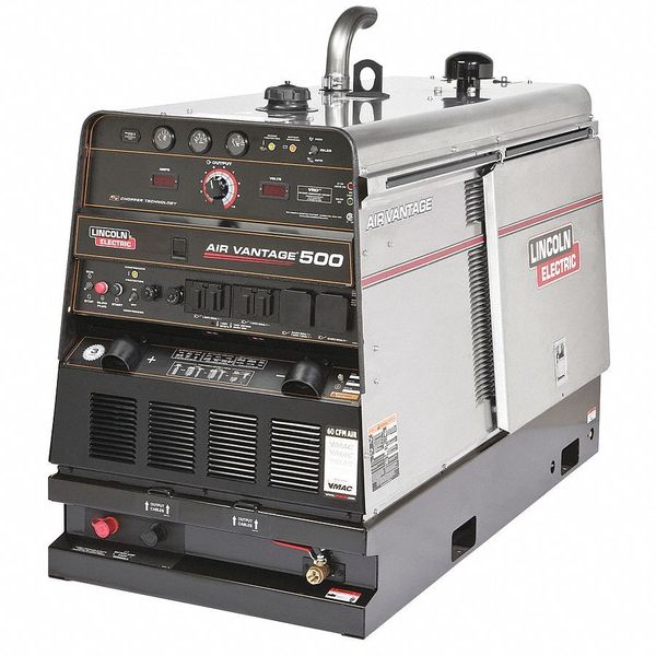 Lincoln Electric Engine Driven Welder, Air Vantage Series, Electric Start, 58, Gas, 20,000W Peak K2325-2