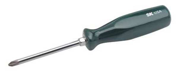 Sk Professional Tools Screwdriver #2 Round with Hex Bolster 82008
