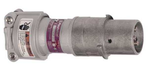 Appleton Electric Pin & Sleeve Plug, 30A, 3P, 2W, Alum, 600VAC CPH3023BC