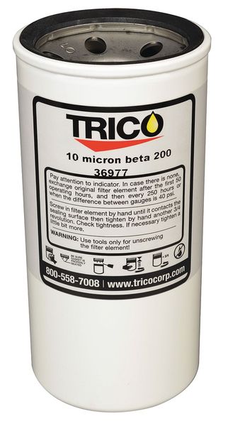 Trico Oil Filter for Hand Held Cart, 25 Microns 36978