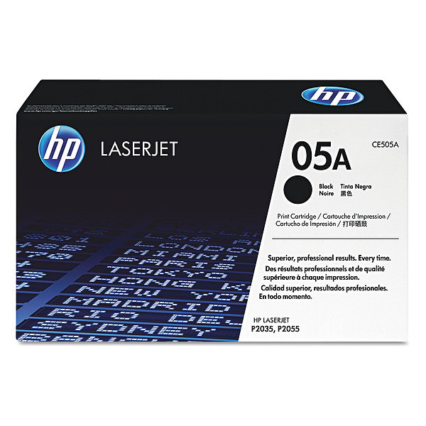 Hp Toner, HP, LJ P2035, P2055, Blk HEWCE505A