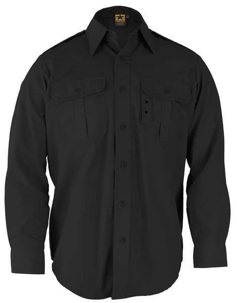 Propper Tactical Shirt, Black, Size M Reg F530238001M2