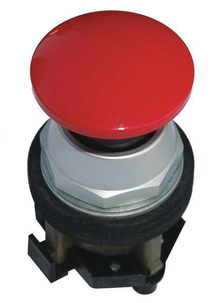 Eaton Non-Illuminated Push Button, 30 mm, 1NO/1NC, Red HT8DBRAB