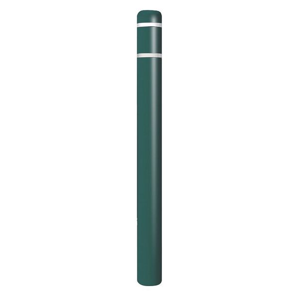 Zoro Select Post Sleeve, 4-1/2 In Dia., 52 In H, Green CL1385S