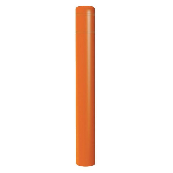 Zoro Select Post Sleeve, 7 In Dia., 60 In H, Orange CL1386HH
