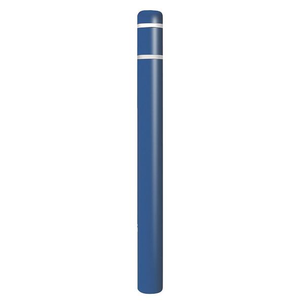 Zoro Select Post Sleeve, 4-1/2 In Dia., 52 In H, Blue CL1385K