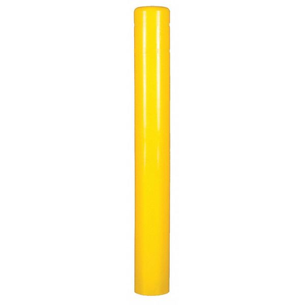 Zoro Select Post Sleeve, 7 In Dia., 60 In H, Yellow CL1386AA