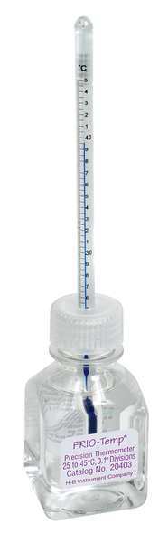 Frio-Temp Liquid In Glass Thermometer, 15 to 30C B61001-0300