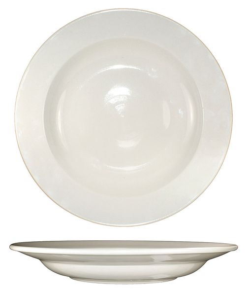 Iti Pasta Bowl, 17 oz., Ceramic American White PK12 RO-105