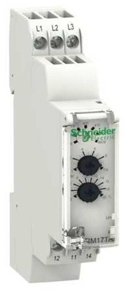 Schneider Electric 3 Phase Monitor Relay, SPDT, 480VAC, 6 Pin RM17TA00