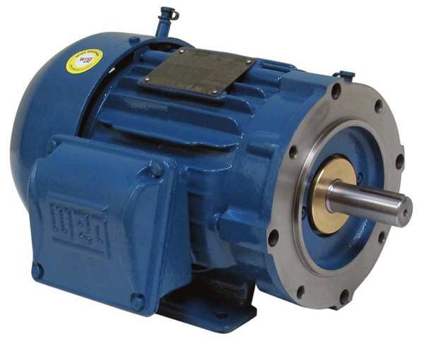 Weg 3-Phase IEEE 841 Motor, 2 HP, 184TC Frame, 460V AC Voltage, 1,170 Nameplate RPM 00212ST3QIE184TC-W22