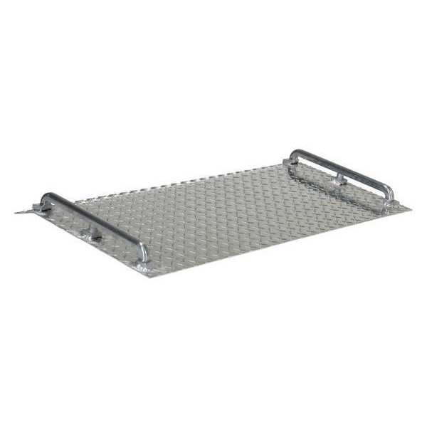 Zoro Select Dockplate, Aluminum, 700 lb, 18 x 36 In AMD-3618