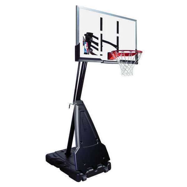 Spalding 54 in Angled Portable Basketball Hoop