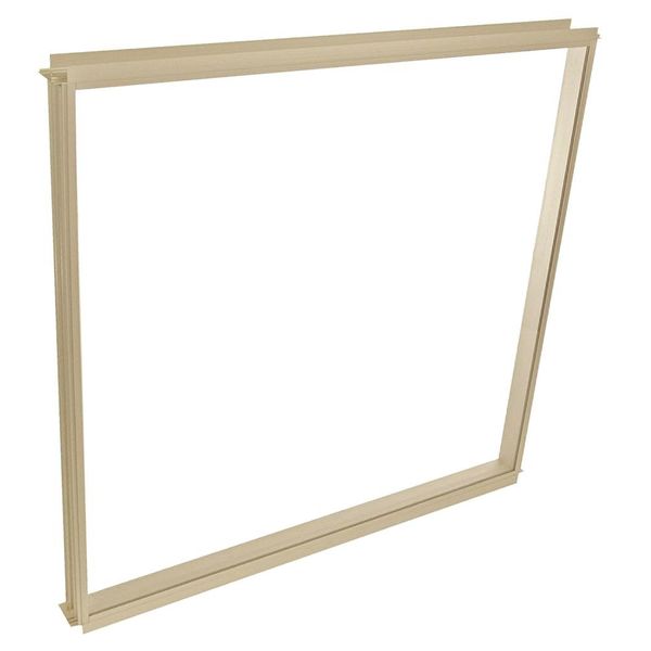 Porta-King Window, 40-3/4H, 41-1/8W, Frame Beige, Glass FGVK1-BCM