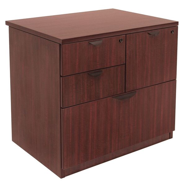 Regency 31 W 4 Drawer Legacy File Cabinets, Mahogany, Letter/Legal LPCL3124MH