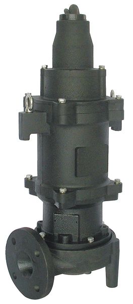 Dayton Grinder Pump, 5 HP, 230 Volts, 35.2 Amps 12T648