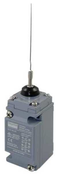 Dayton Heavy Duty Limit Switch, Cat Whisker, Wobble Stick, DPDT, 10A @ 600V AC, Actuator Location: Top 12T850