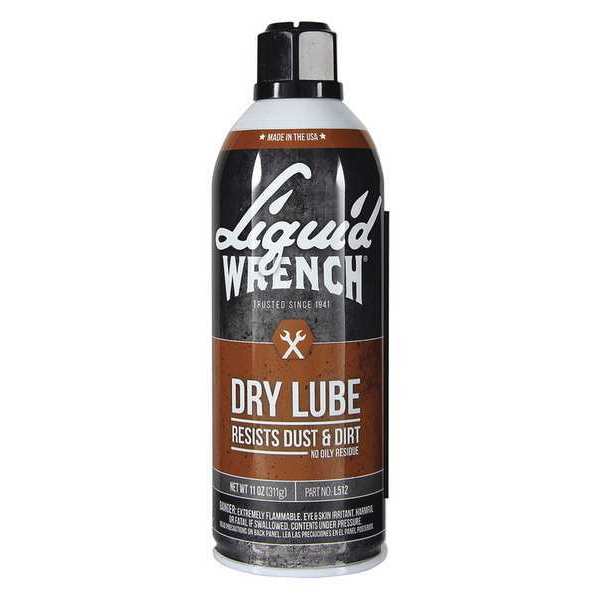 Liquid Wrench Dry Lubricant, Aerosol Can, 11 Oz. L512