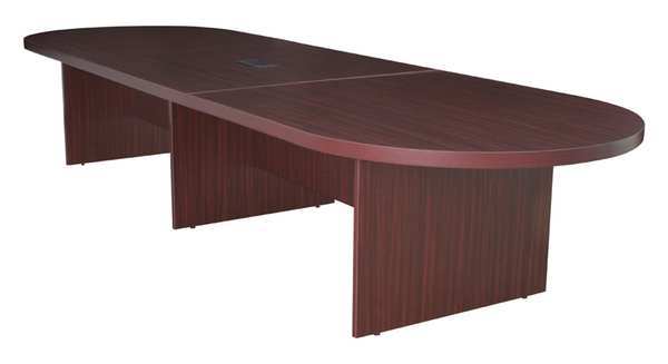 Regency Race TrackLegacy Modular Conference Tables, 144X52X29, WoodTop LCTRT14452MH