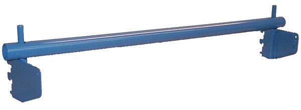 Benchpro Roll Holder, 72 W x 4 D x 4 in. H, Gray R72