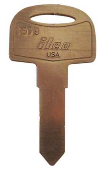 Kaba Ilco Key Blank, Brass, 1679, PK10 1679