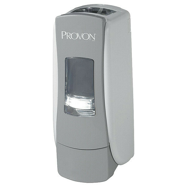 Provon ADX-7 700mL Foam Soap Dispenser, Push-Style, Gray/White 8771-06