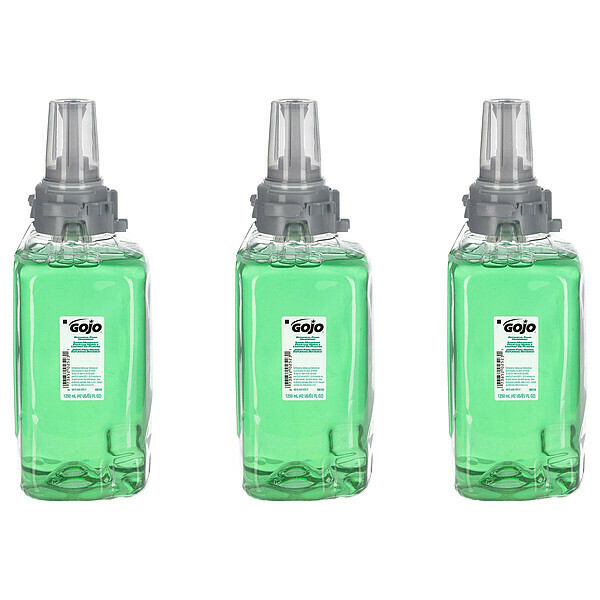 Gojo 1250 ml Foam Hand Soap Cartridge, 3 PK 8816-03