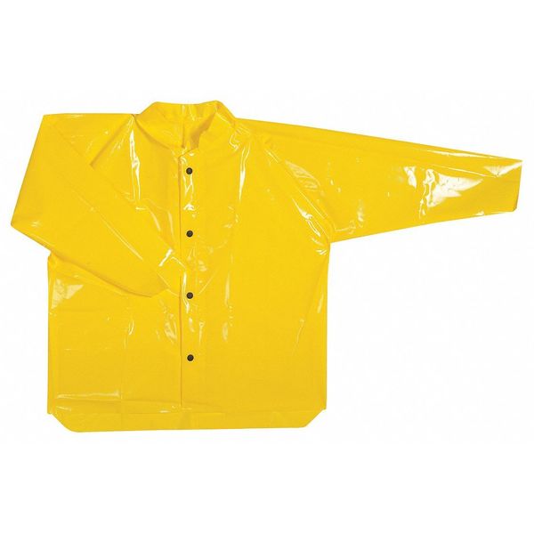 Polyco Rain Jacket, Yellow, XL 50624