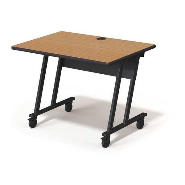Greene Manufacturing Portable Printer Table, 42"Wx30"Dx28"H AC-3042-PB