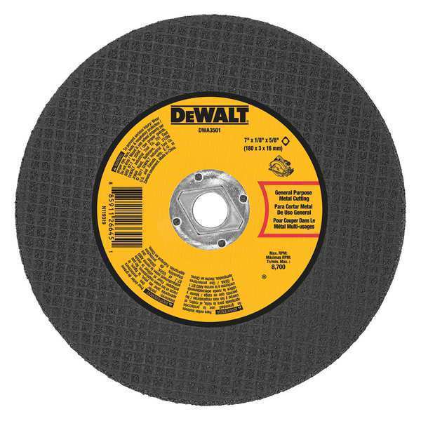 Dewalt 4" x .045" x 5/8" Metal Cut-Off Wheel DWA3501