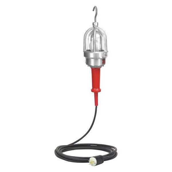 Larson Electronics Drop Light, Ex-Prf, 120V, 100W, 25ft, 5-15P EPL-120-25-100W-120V-5.15