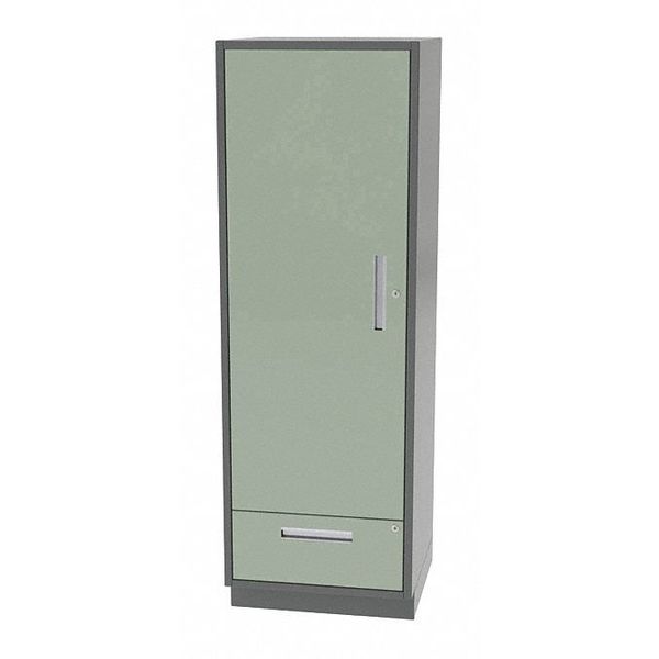 Greene Manufacturing Tall Cabinet, 36"Wx28"Dx72"H, Door/Drawer WDT-3628-0010-72-A