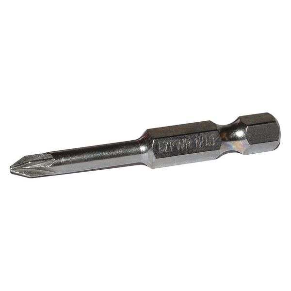 Eazypower Octo Driv Power Bit, Size No. 0, 2" 77031/B