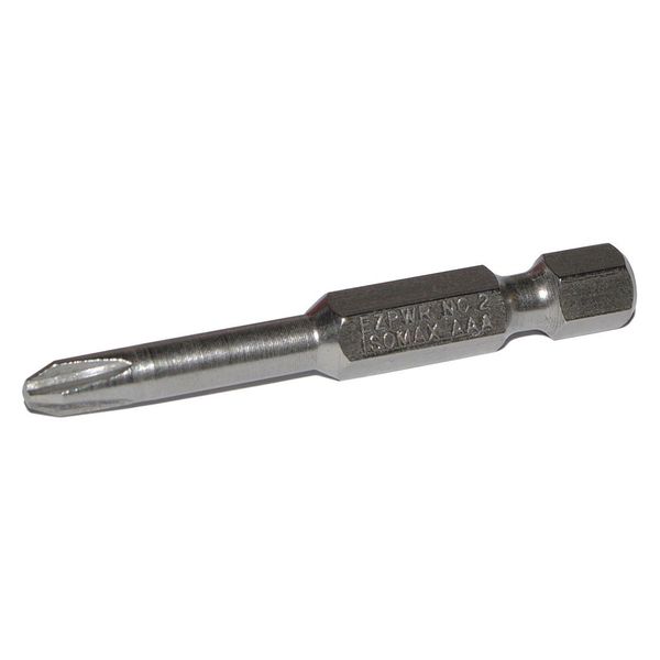 Eazypower Phillips Bit, Size No. 2 Xsuper Reducd, 2" 77218/B