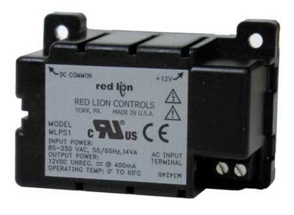 Red Lion Controls 12 VDC Micro-Line Sensor Power Supply MLPS1000