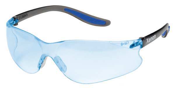 Xenon Safety Glasses, Blue Uncoated SG-14B