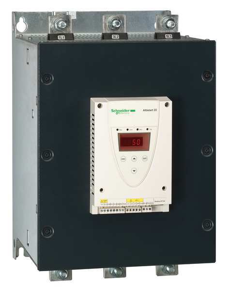 Schneider Electric Soft Start, 208-600VAC, 110V Ctrl, 590A ATS22C59S6U