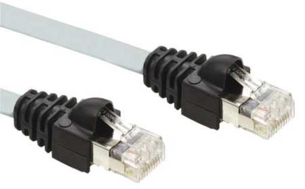 Schneider Electric Remote LCD Keypad Cable, RJ45-RJ45 5 Met, Altivar VW3A1104R50