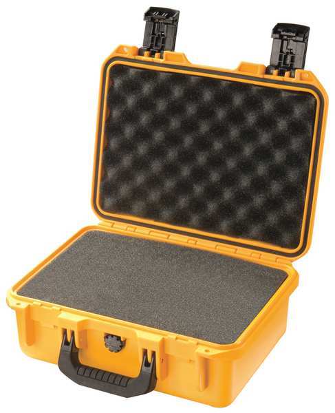 Pelican Yellow Protective Case, 14.2"L x 11.4"W x 6-1/2"D IM2100