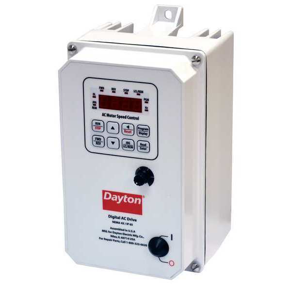 Dayton Variable Frequency Drive, 1 HP, 208-240V 13E651