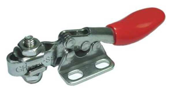 Zoro Select Toggle Clamp, Horiz, SS, 0.67 In, 3.04 In 13F624